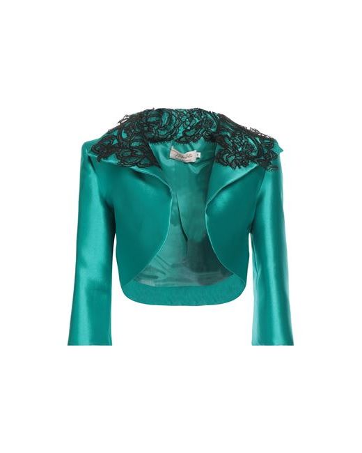 Mischalis Atelier Blazer Emerald Polyester Acetate