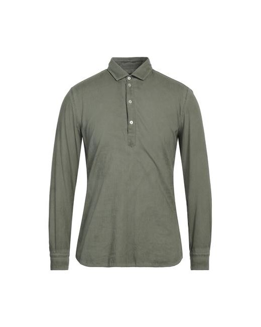 Messagerie Man Shirt Military ½ Cotton
