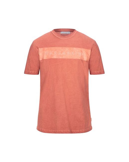 Gazzarrini Man T-shirt Rust Cotton