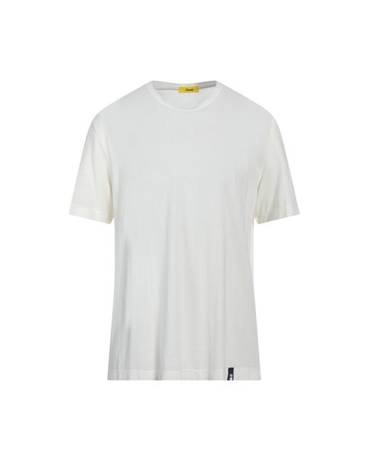 Drumohr Man T-shirt Ivory Cotton