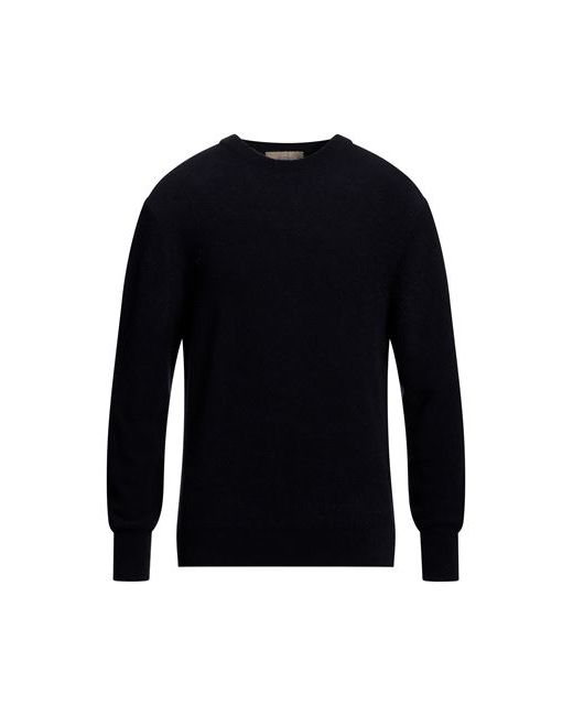 Maison Flaneur Man Sweater Midnight Virgin Wool Polyamide Cashmere