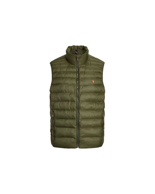 Polo Ralph Lauren Packable Quilted Vest Man Down jacket Military Recycled nylon