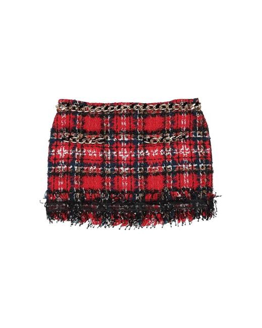 Balmain Mini skirt Synthetic fibers Wool Cotton Mohair wool Metallic Polyester