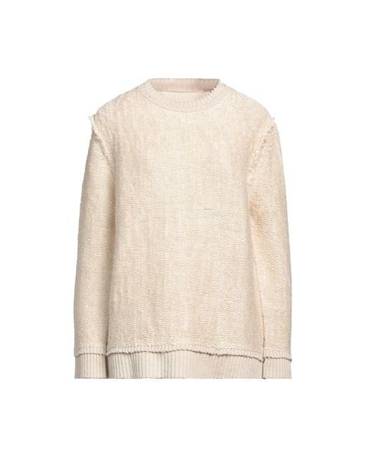 Maison Margiela Sweater Ivory Hemp Cotton