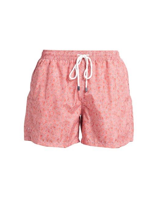 Fedeli Man Swim trunks Coral Recycled polyester