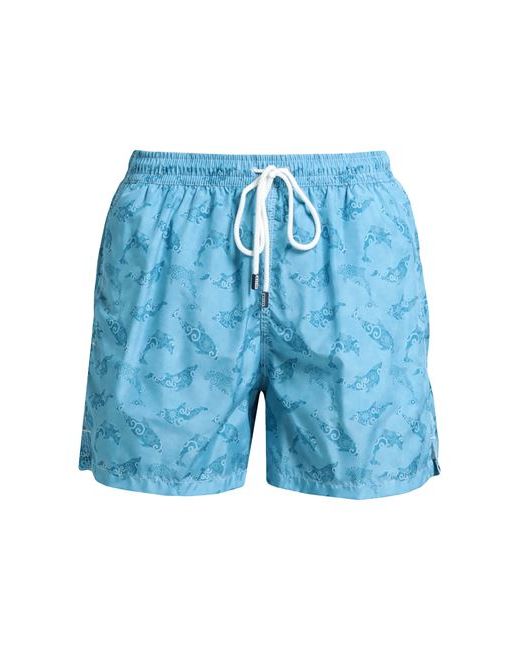 Fedeli Man Swim trunks Azure Recycled polyester