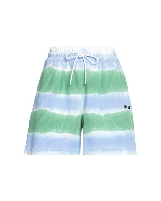Msgm Shorts Bermuda Lilac Cotton