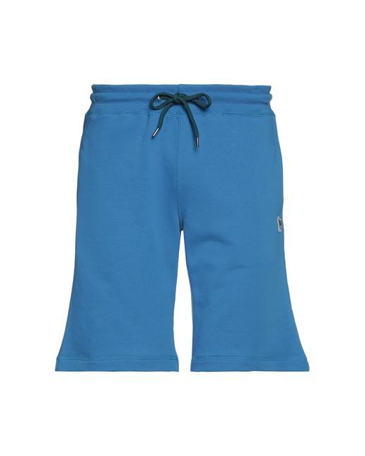 PS Paul Smith Man Shorts Bermuda Azure Cotton