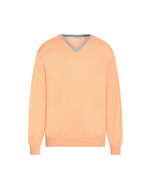 Rossopuro Man Sweater Apricot Cotton