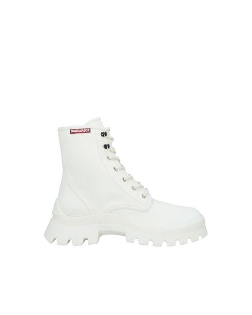 Dsquared2 Man Ankle boots Cream