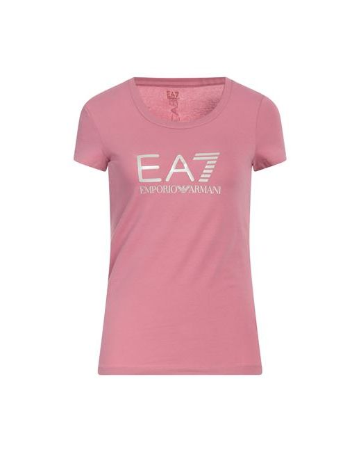 Ea7 T-shirt Pastel Cotton Elastane