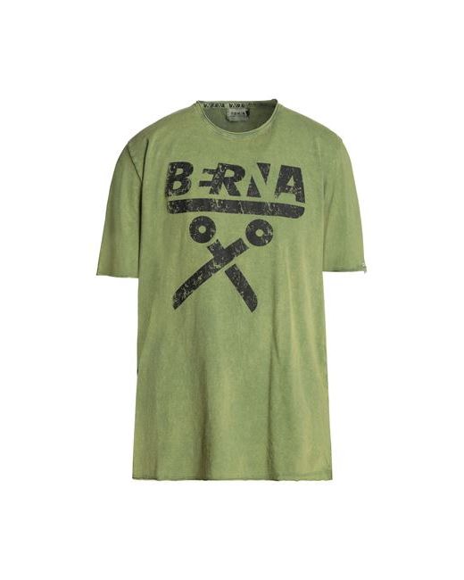 Berna Man T-shirt Military Cotton