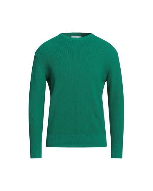 Manuel Ritz Man Sweater Emerald Cotton