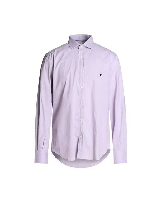 Brooksfield Man Shirt Light Cotton Polyamide Elastane
