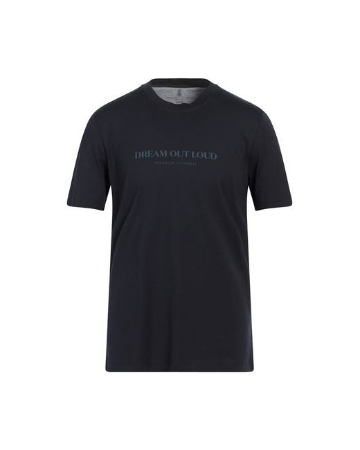 Brunello Cucinelli Man T-shirt Midnight Cotton