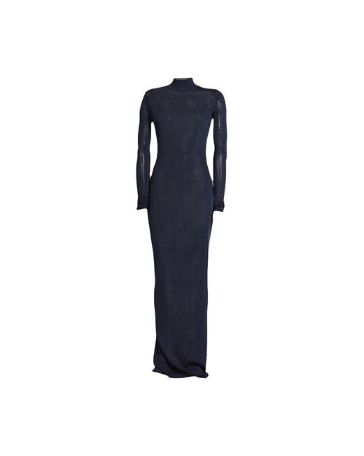 Saint Laurent Maxi dress Midnight Viscose Polyamide Elastane