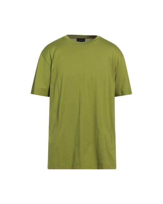 Roberto Collina Man T-shirt Military Cotton