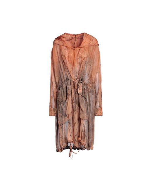 Masnada Overcoat Rust Silk
