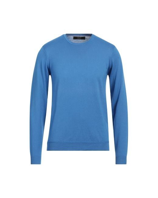 Liu •Jo Man Sweater Azure Cotton
