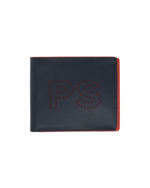 PS Paul Smith Man Wallet Midnight Cow leather