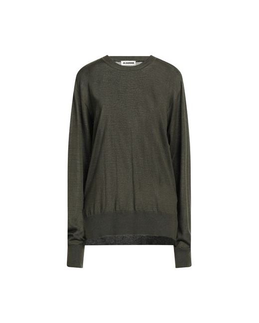 Jil Sander Sweater Military Cashmere Silk