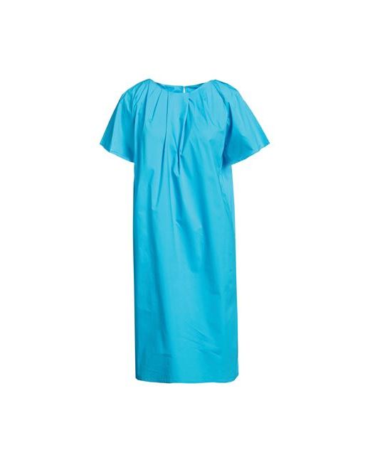 Rosé A Pois Mini dress Azure Cotton