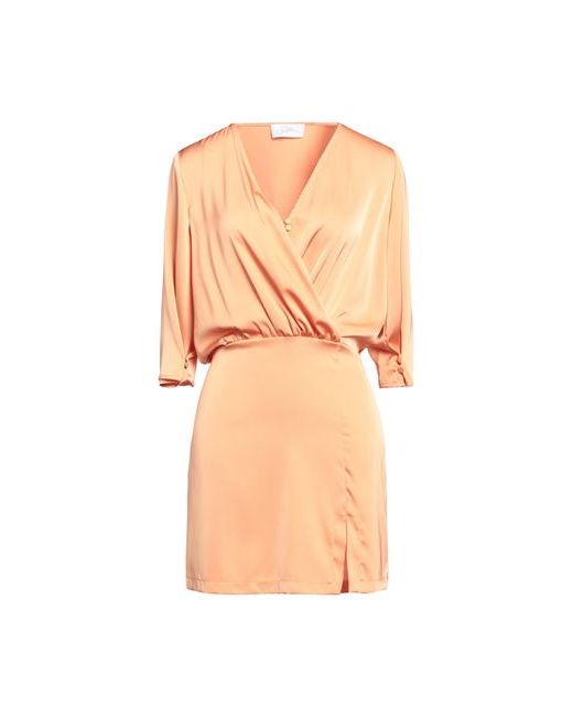 Soallure Mini dress Apricot Polyester