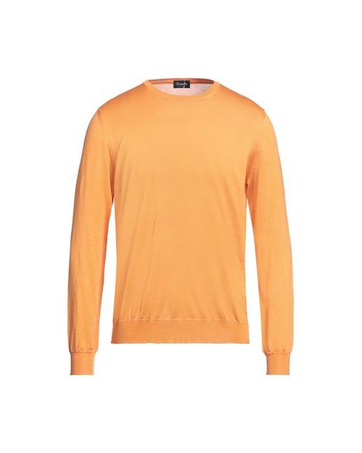 Drumohr Man Sweater Apricot Cotton
