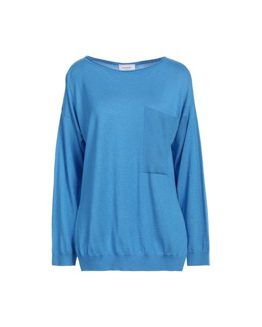 Snobby Sheep Sweater Azure Silk Cashmere