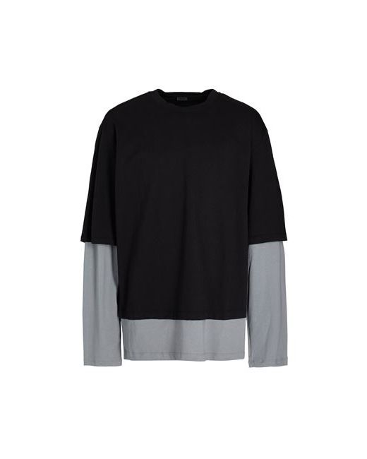 8 by YOOX Organic Cotton Double Long Sleeves Tee Man T-shirt cotton