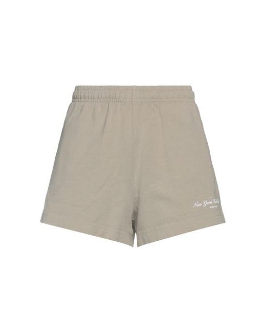 Sporty & Rich Shorts Bermuda Khaki Cotton