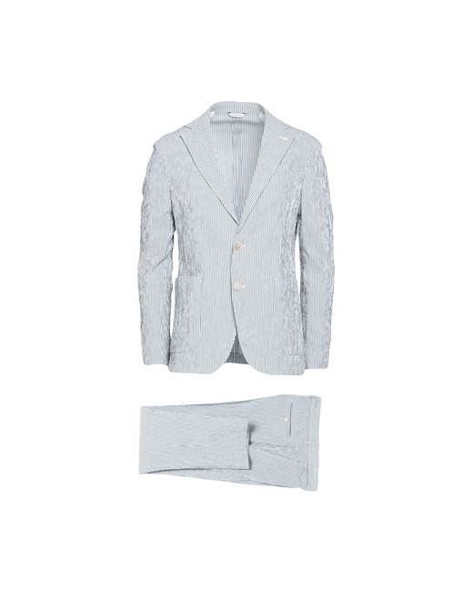 Manuel Ritz Man Suit Lyocell Cotton Elastane