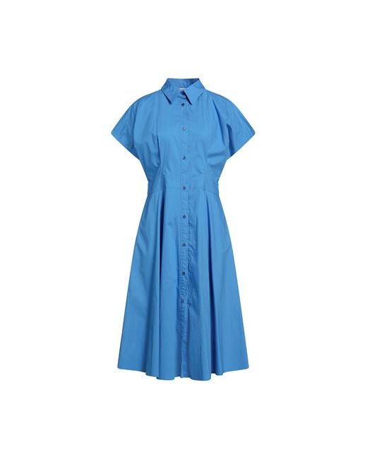 19.70 Nineteen Seventy Midi dress Azure Cotton