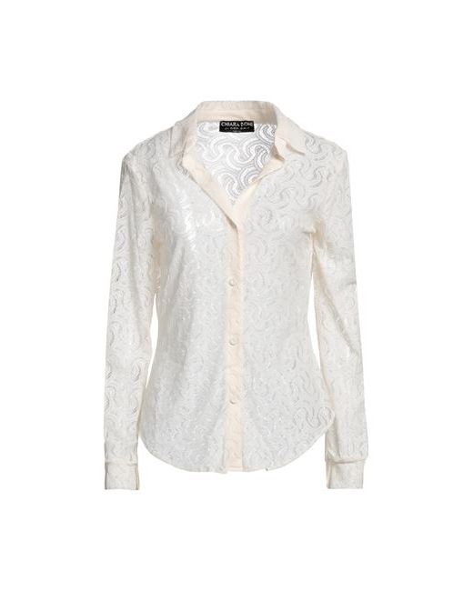 Chiara Boni La Petite Robe Shirt Ivory Polyamide Elastane