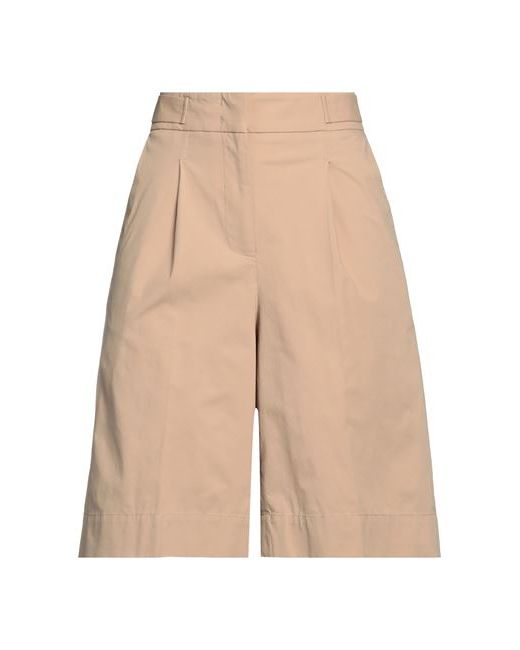 Peserico Shorts Bermuda Light brown Cotton Elastane