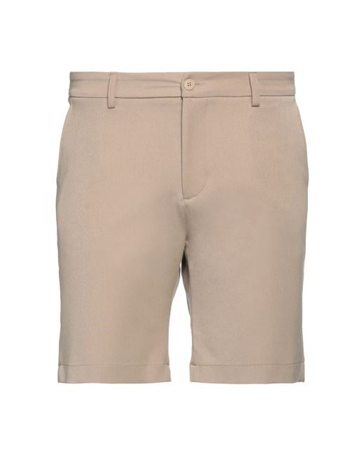 Les Deux Man Shorts Bermuda Light brown Polyester Viscose Elastane