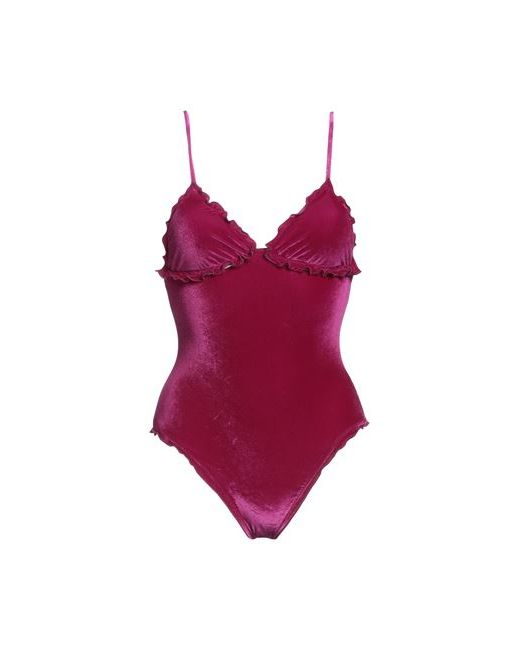 Wikini One-piece swimsuit Mauve Polyamide Elastane