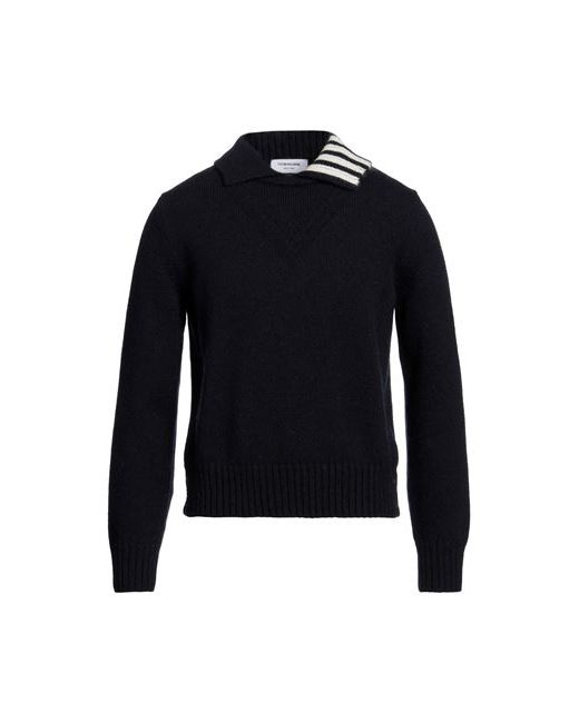 Thom Browne Man Sweater Midnight Wool Mohair wool