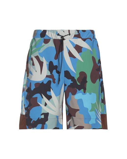 Pmds Premium Mood Denim Superior Man Shorts Bermuda Azure Polyamide Elastane