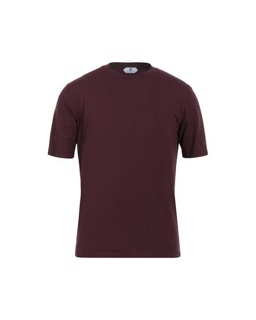 Kired Man T-shirt Garnet Cotton Elastane