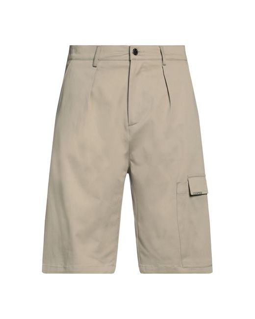 Les Hommes Man Shorts Bermuda Sand Cotton Elastane