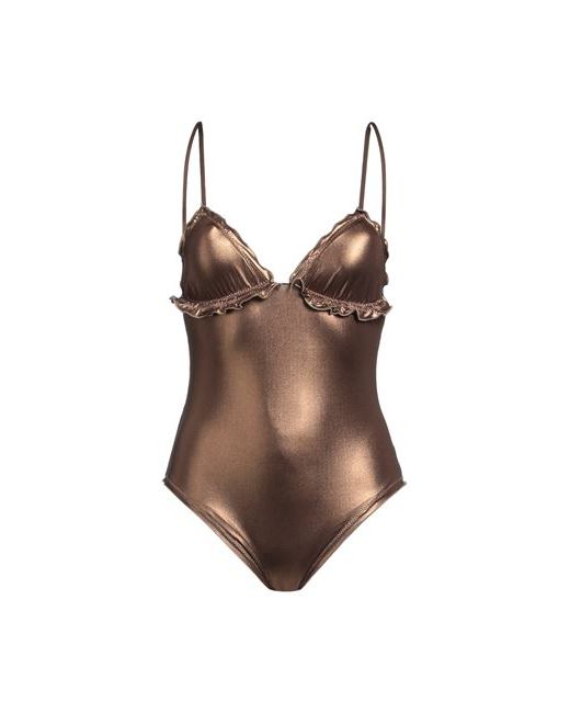 Wikini One-piece swimsuit Bronze Polyamide Elastane