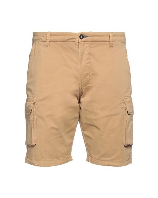 Impure Man Shorts Bermuda Sand Cotton Elastane