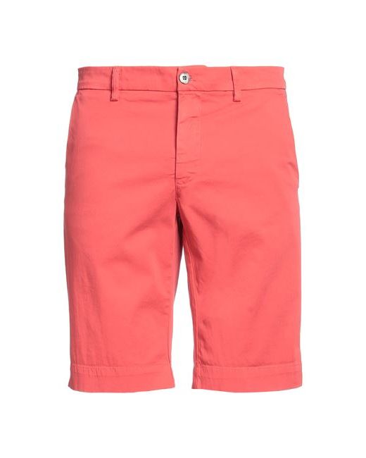 Mason's Man Shorts Bermuda Coral Cotton Elastane