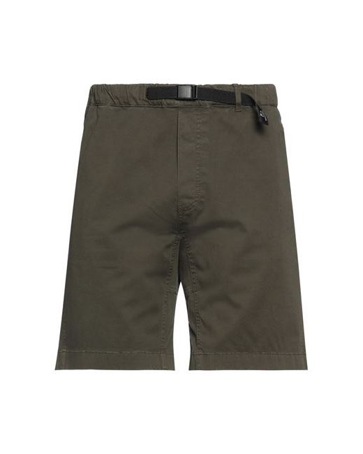 Woolrich Man Shorts Bermuda Military Cotton Elastane