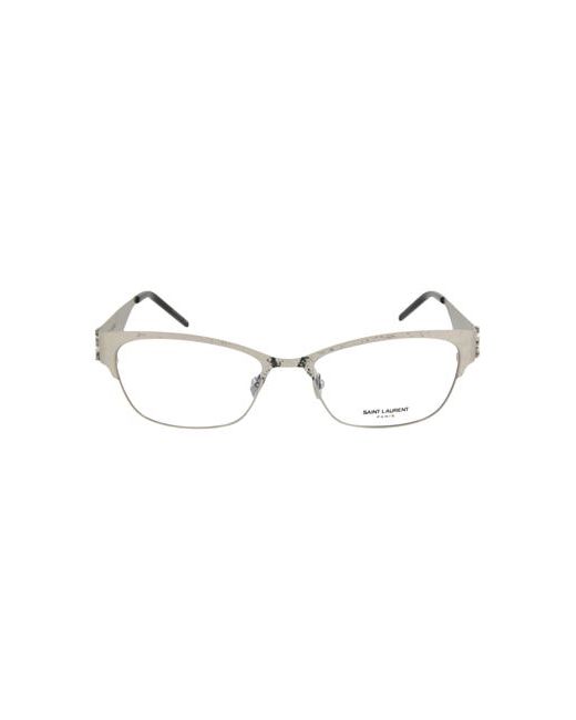 Saint Laurent Rectangle-frame Metal Optical Frames Man Eyeglass frame