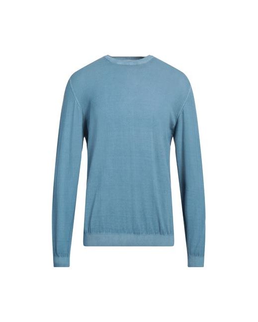 Grey Daniele Alessandrini Man Sweater Slate Cotton