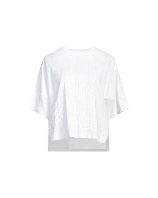 Peserico T-shirt Cotton Elastane