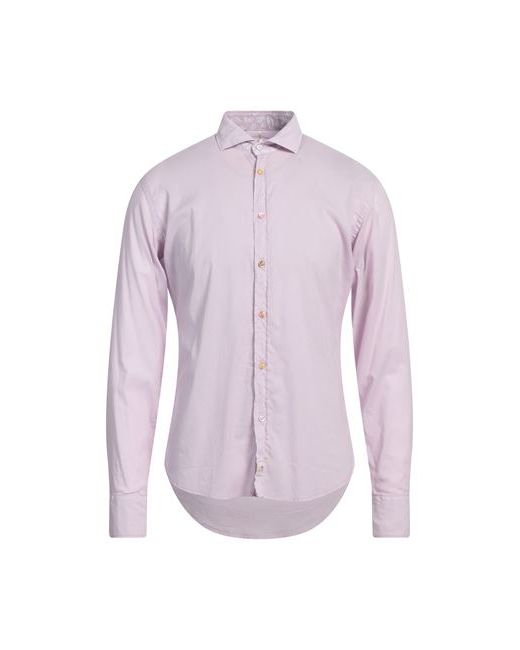 Panama Man Shirt Lilac Cotton Elastane