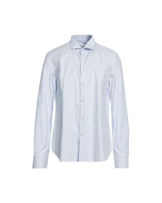Manuel Ritz Man Shirt Sky 15 ½ Cotton